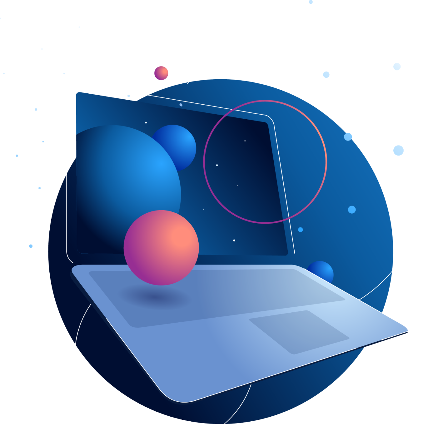  Software development Image of laptop